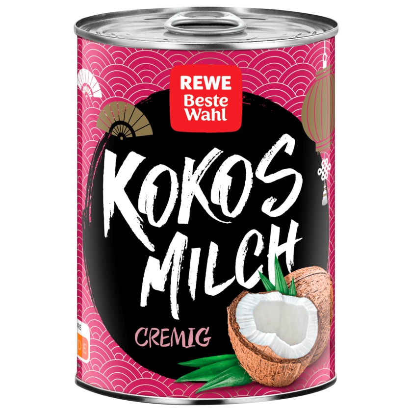 REWE Beste Wahl Kokosmilch cremig 400ml